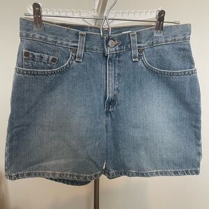 Levi's Light Blue Denim Shorts